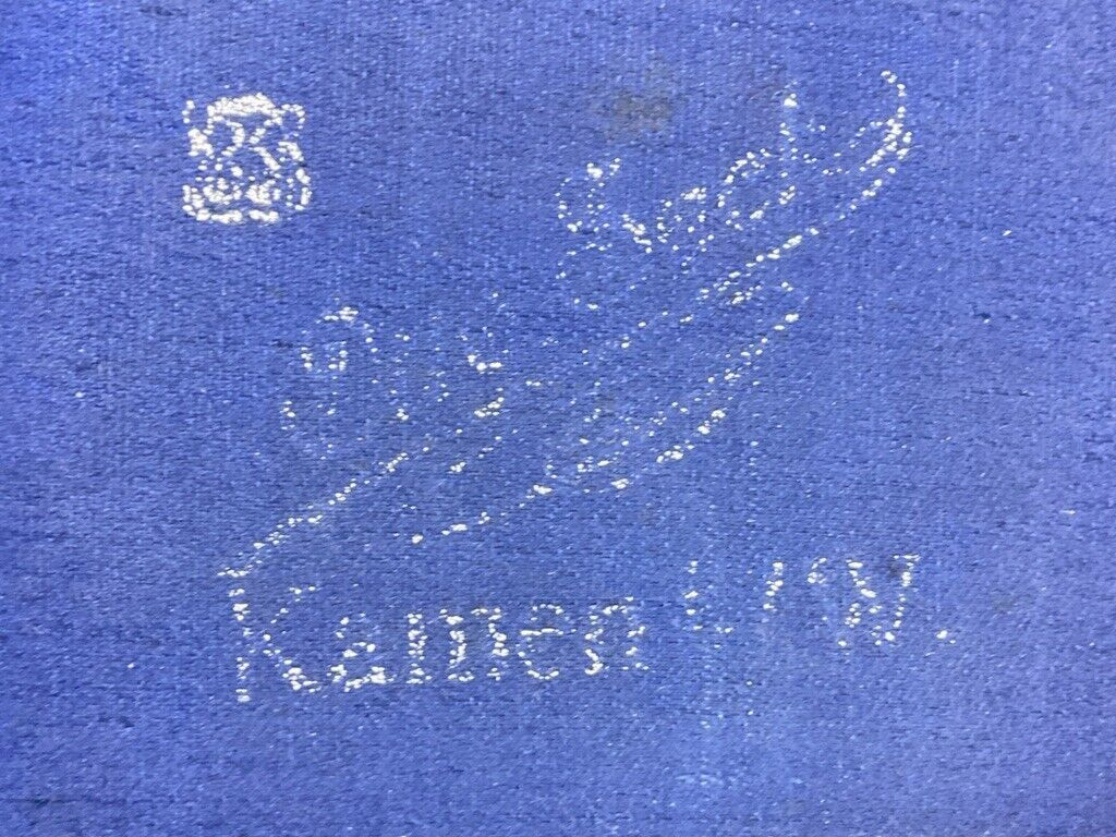 WW1 Imperial German Waldeck Reserve Artillery Officers Peak Cap Hat Dunkelblau WW1 Imperial German Waldeck Reserve Artillery Officers Peak Cap Hat Dunkelblau