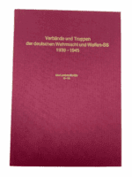 WW2 German Order Of Battle Wehrmacht Waffen 6-14 GERMAN TEXT HC Reference Book