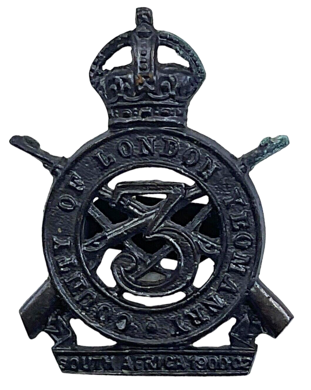British Officers 3rd County Of London Yeomanry Cap Badge British Officers 3rd County Of London Yeomanry Cap Badge