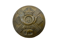 WW1 British BEF Officers Highland Light Infantry Large Jacket Button WW1 British BEF Officers Highland Light Infantry Large Jacket Button
