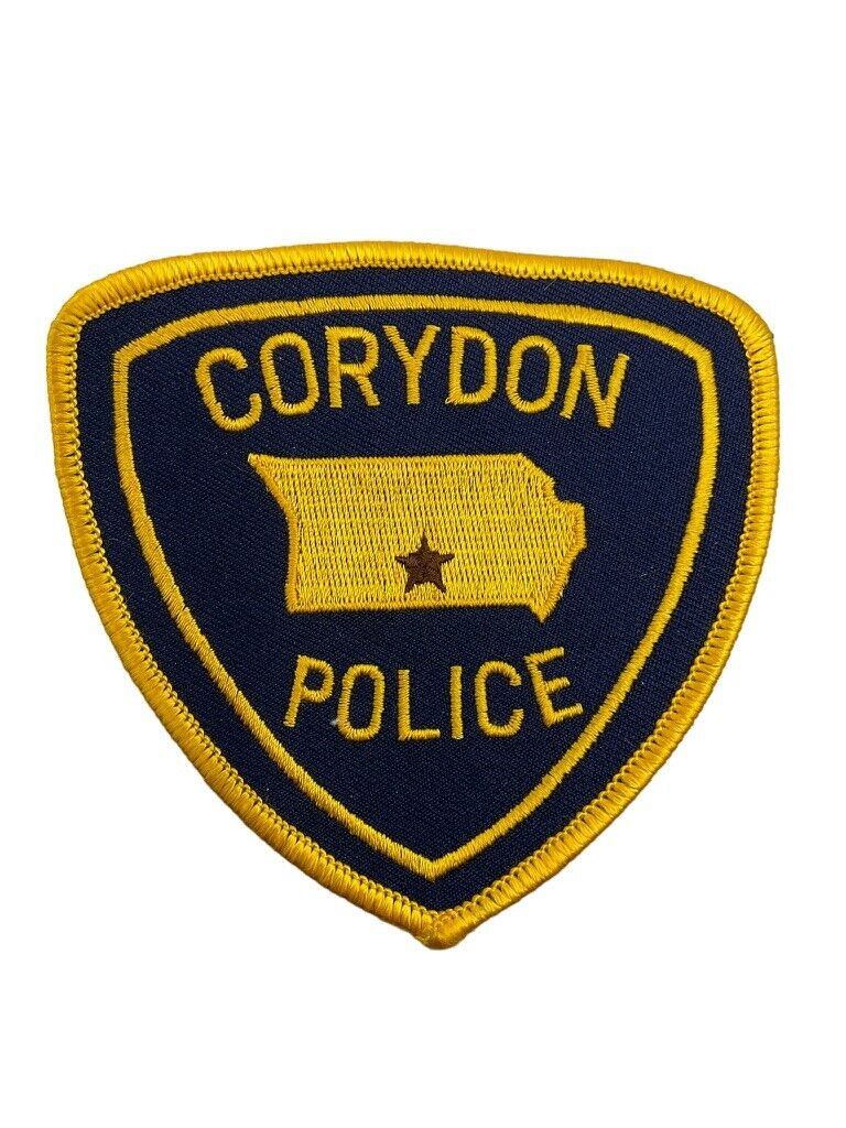 US Corydon Iowa Police Patch US Corydon Iowa Police Patch