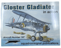 WW2 British Navy FAA Gloster Gladiator Squadron Signal No 187 SC Reference Book