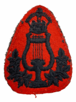 Canadian Rifle Regiment Bandmaster Skill Patch Kings Crown 2