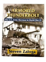 WW2 US Armored Thunderbolt US Army Sherman Tanks Hard Cover Reference Book
