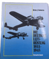 WW2 German Luftwaffe Armor Aircraft Vol 1 GERMAN TEXT Hardcover Reference Book