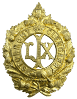 Canadian Militia Officers Stormont & Glengarry Cap Badge Canadian Militia Officers Stormont & Glengarry Cap Badge