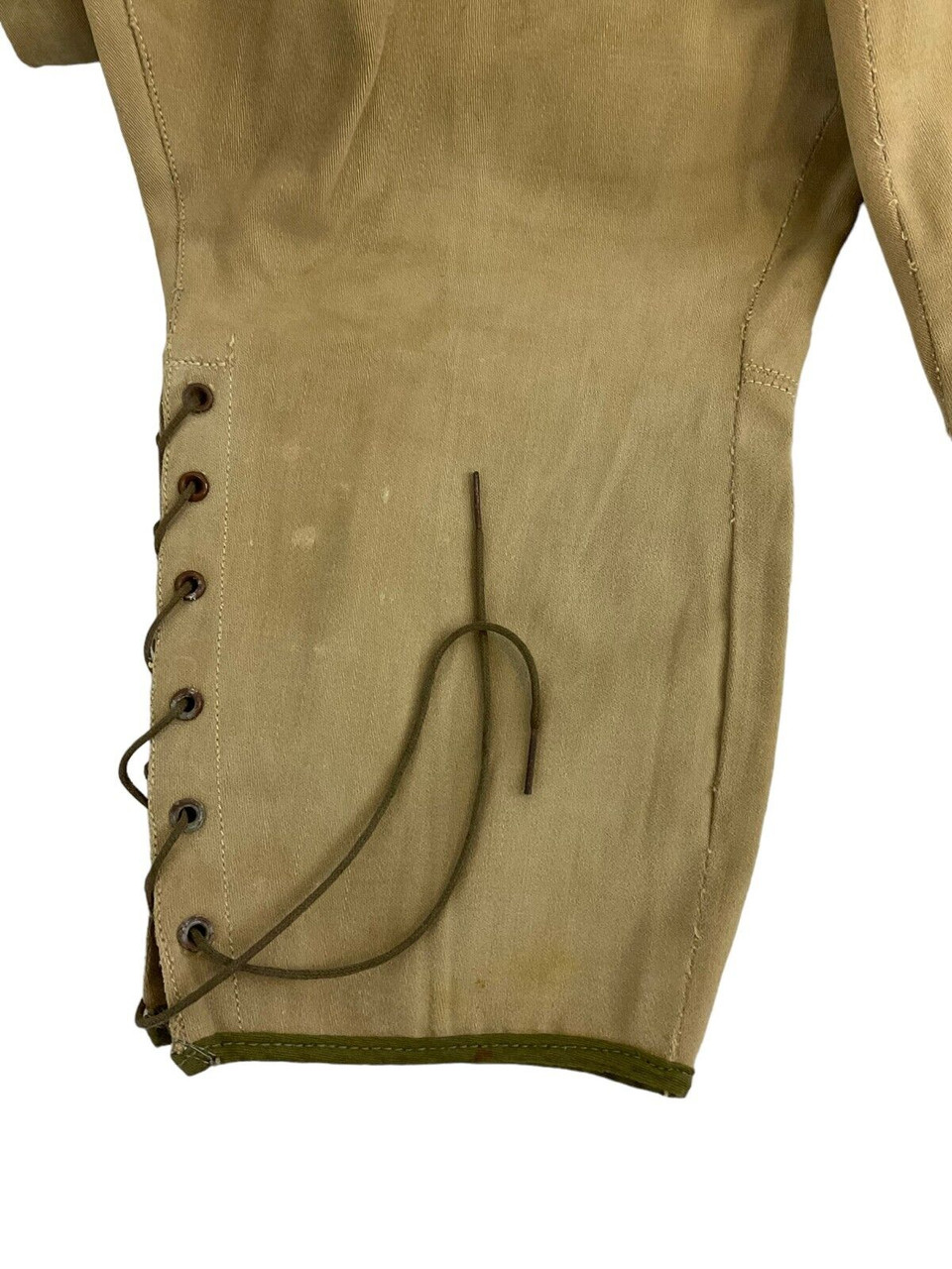 WW1 Canadian CEF Khaki Cotton Drill Riding Breeches Trousers Pants WW1 Canadian CEF Khaki Cotton Drill Riding Breeches Trousers Pants