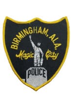US Birmingham Alabama Yellow Border Police Patch