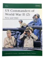 WW2 US Commanders of World War II 2 Navy USMC Osprey SC Reference Book