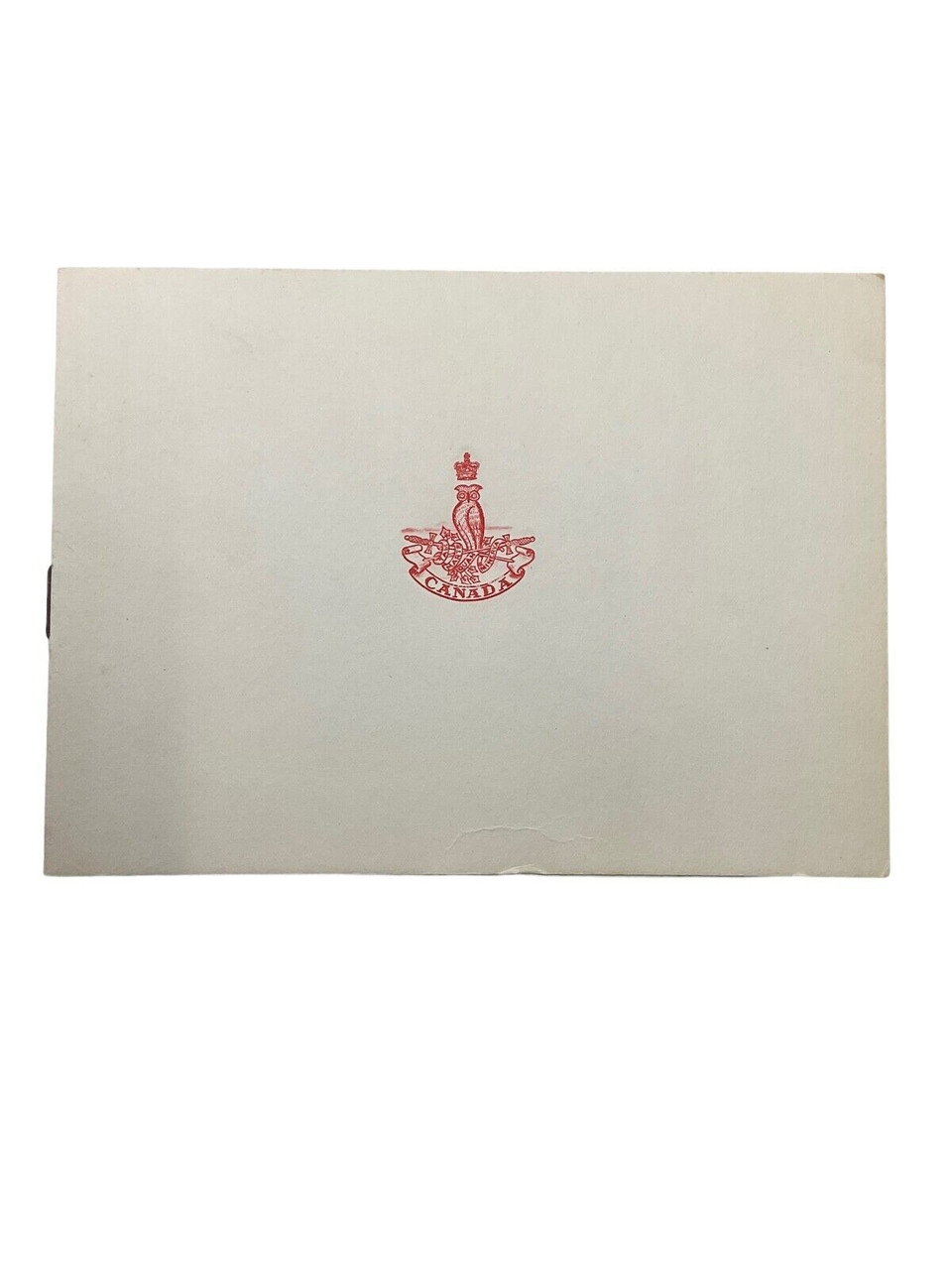 Canadian Army Staff College Kingston Christmas Card Canadian Army Staff College Kingston Christmas Card