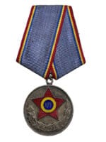 WW2 Romanian People's Republic RPR 1943-1953 Armed Forces 10th Anniversary Medal