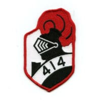 RCAF CAF Canadian 414 Knight Colour Squadron Crest Patch
