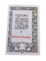 WW1 British BEF History 12th Btn York and Lancaster Regiment SC Reference Book