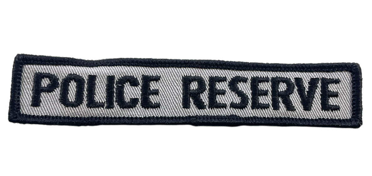 US POLICE RESERVE Breast Patch US POLICE RESERVE Breast Patch