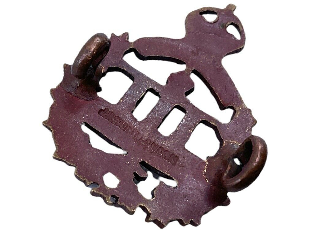 WW1 Canadian CEF 3rd Battalion Officers Collar Insignia Single WW1 Canadian CEF 3rd Battalion Officers Collar Insignia Single