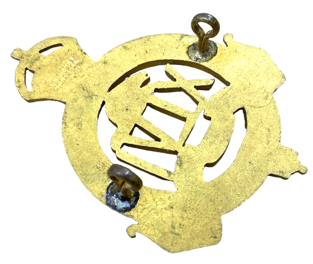 Canadian Militia Officers Durham Regiment Cap Badge Insignia Canadian Militia Officers Durham Regiment Cap Badge Insignia