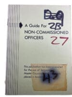 Canadian Forces A Guide for Non Commissioned Officers Softcover Reference Book