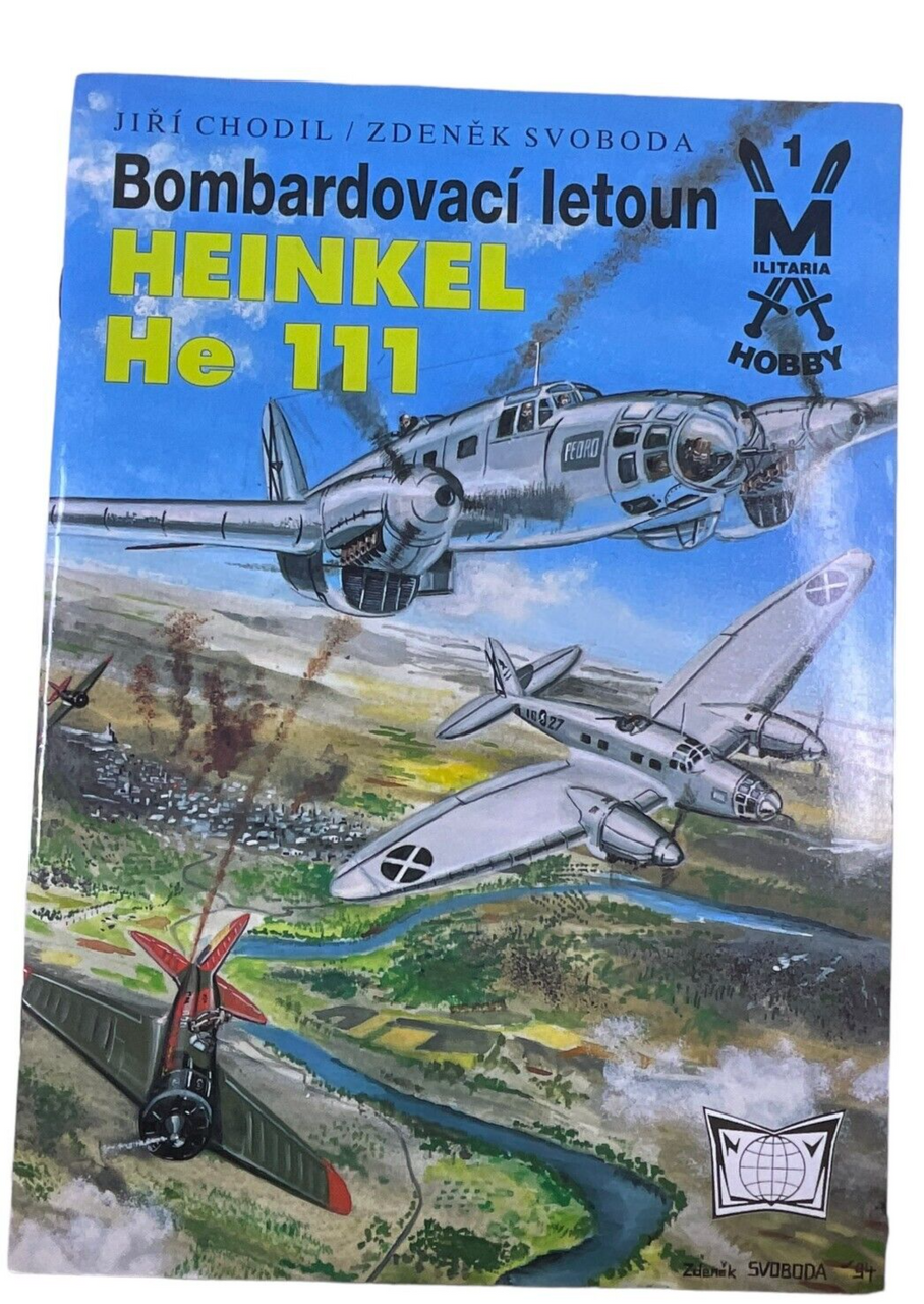 WW2 German Luftwaffe Heinkel He 111 POLISH TEXT Reference Book WW2 German Luftwaffe Heinkel He 111 POLISH TEXT Reference Book