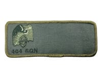 Canadian Forces RCAF 404 Squadron OD Nametag Crest Patch Vintage
