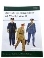 WW2 British Commanders of World War II Osprey SC Reference Book