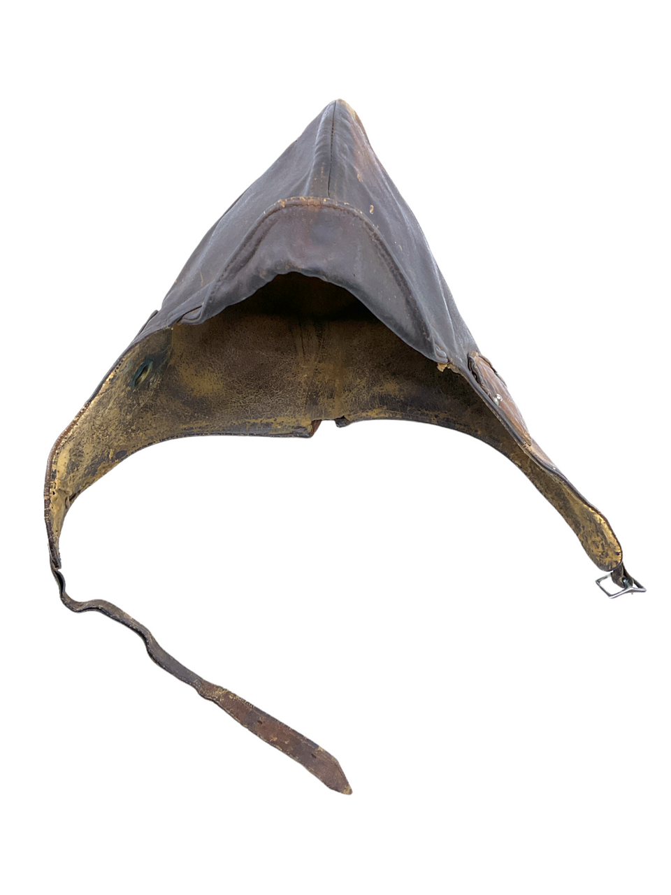 British Canadian RAF Leather Flying Helmet 1930's British Canadian RAF Leather Flying Helmet 1930's