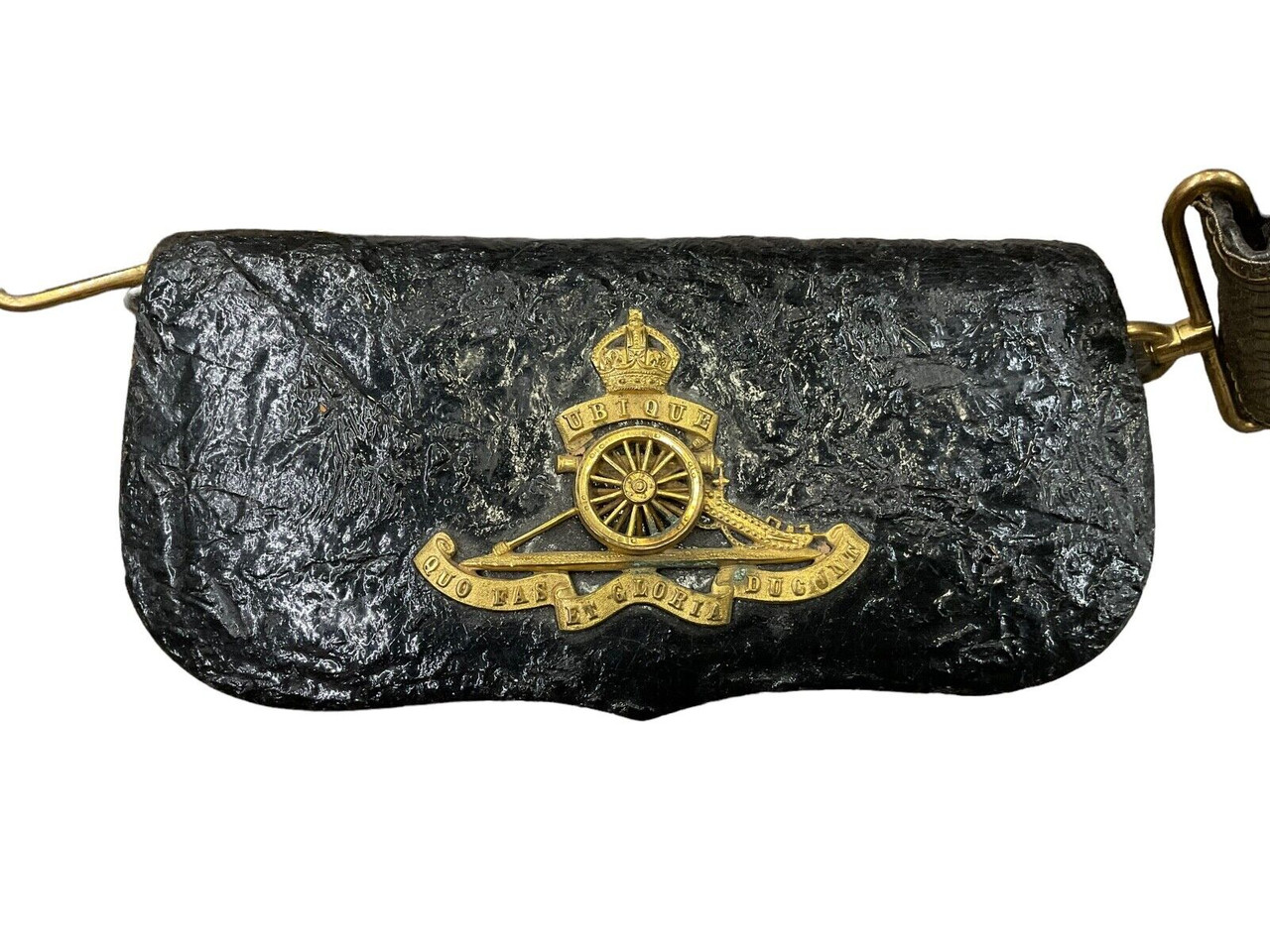 Victorian British Volunteer Artillery Officers Cross Belt & Pouch Victorian British Volunteer Artillery Officers Cross Belt & Pouch