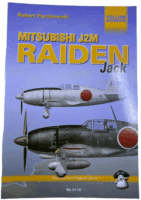 WW2 Japanese Mitsubishi J2M Raiden Jack No 6110 Softcover Reference Book