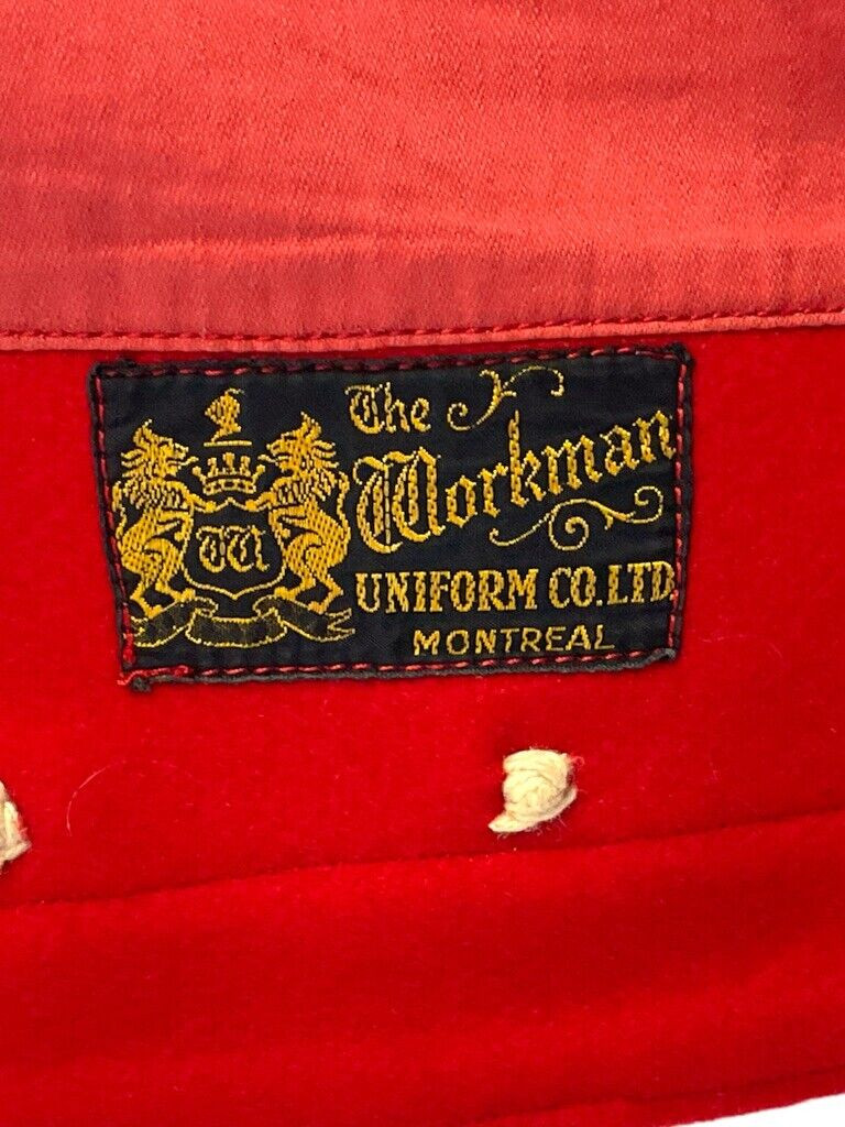 Canadian Canada Militia Scarlet Frock 26th New Brunswick Fusiliers with Trousers Canadian Canada Militia Scarlet Frock 26th New Brunswick Fusiliers with Trousers