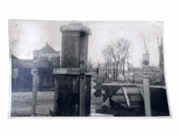 WW2 German Grave Marker Photograph Postcard 1940