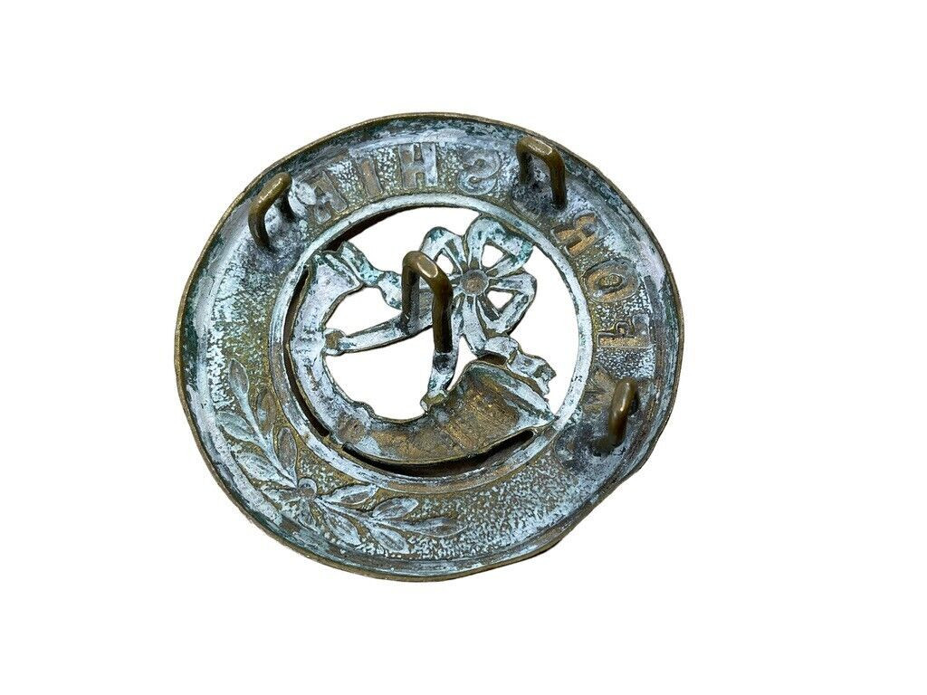 British Victorian Oxfordshire Rifles Helmet Plate Centre British Victorian Oxfordshire Rifles Helmet Plate Centre