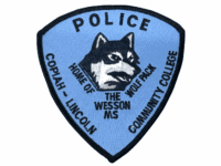 US Wesson Mississippi Community College Coplah Police Patch US Wesson Mississippi Community College Coplah Police Patch