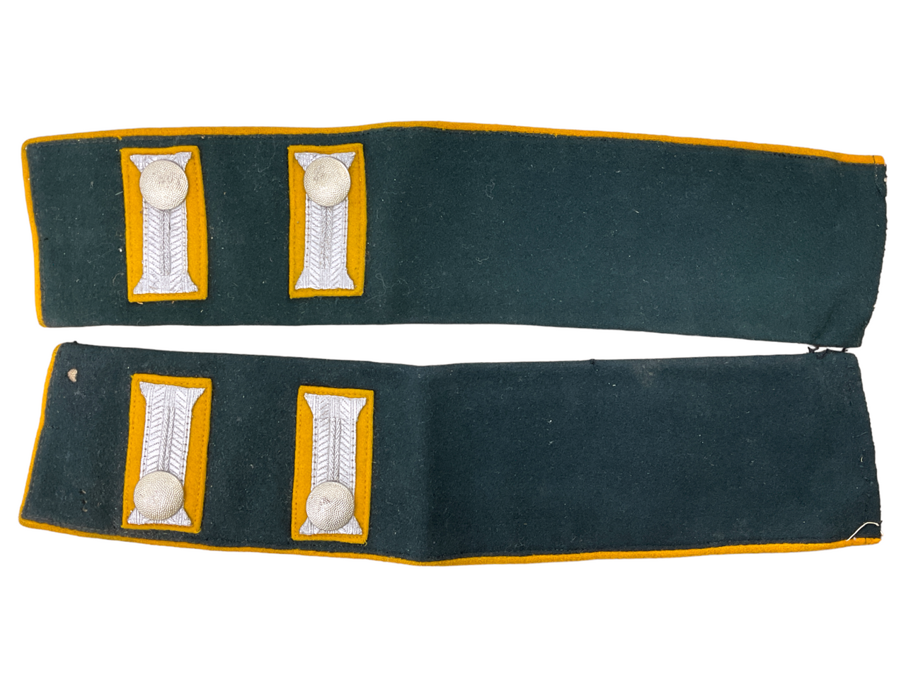 WW2 German Cavalry Parade Jacket Waffenrock Cuff Pair WW2 German Cavalry Parade Jacket Waffenrock Cuff Pair