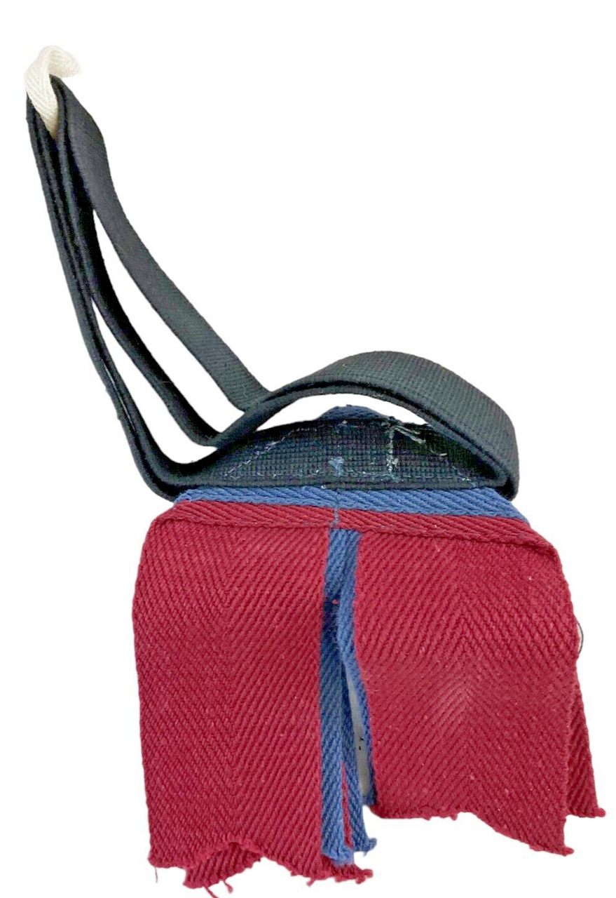 Canadian Forces RCAF Band Red and Blue Hose Tops Garter Sealed Pattern Pair Canadian Forces RCAF Band Red and Blue Hose Tops Garter Sealed Pattern Pair