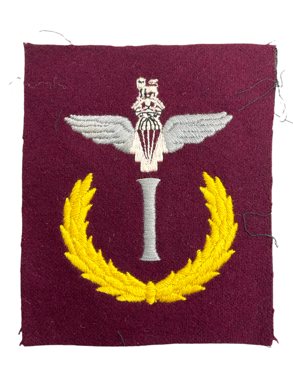 WW2 British Airborne Parachute Regiment Instructor Blazer Crest Patch Insignia WW2 British Airborne Parachute Regiment Instructor Blazer Crest Patch Insignia
