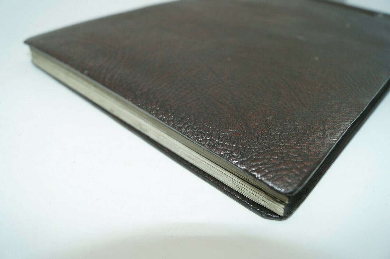 WW2 Era Canadian British Souvenir Of Germany Empty Photograph Album WW2 Era Canadian British Souvenir Of Germany Empty Photograph Album