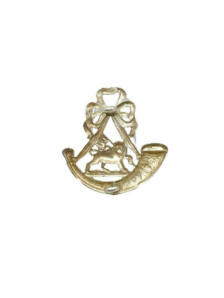 WW1 British BEF London Volunteer Rifles Officers Hallmarked Silver Cap Badge WW1 British BEF London Volunteer Rifles Officers Hallmarked Silver Cap Badge