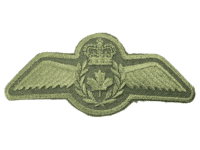 Canadian Forces RCAF Subdued Green Pilots Wings