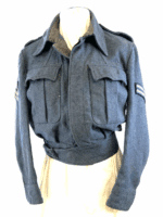 WW2 Canadian RCAF Battledress Blouse Jacket Size No 7 1945 Dated Corporal WW2 Canadian RCAF Battledress Blouse Jacket Size No 7 1945 Dated Corporal