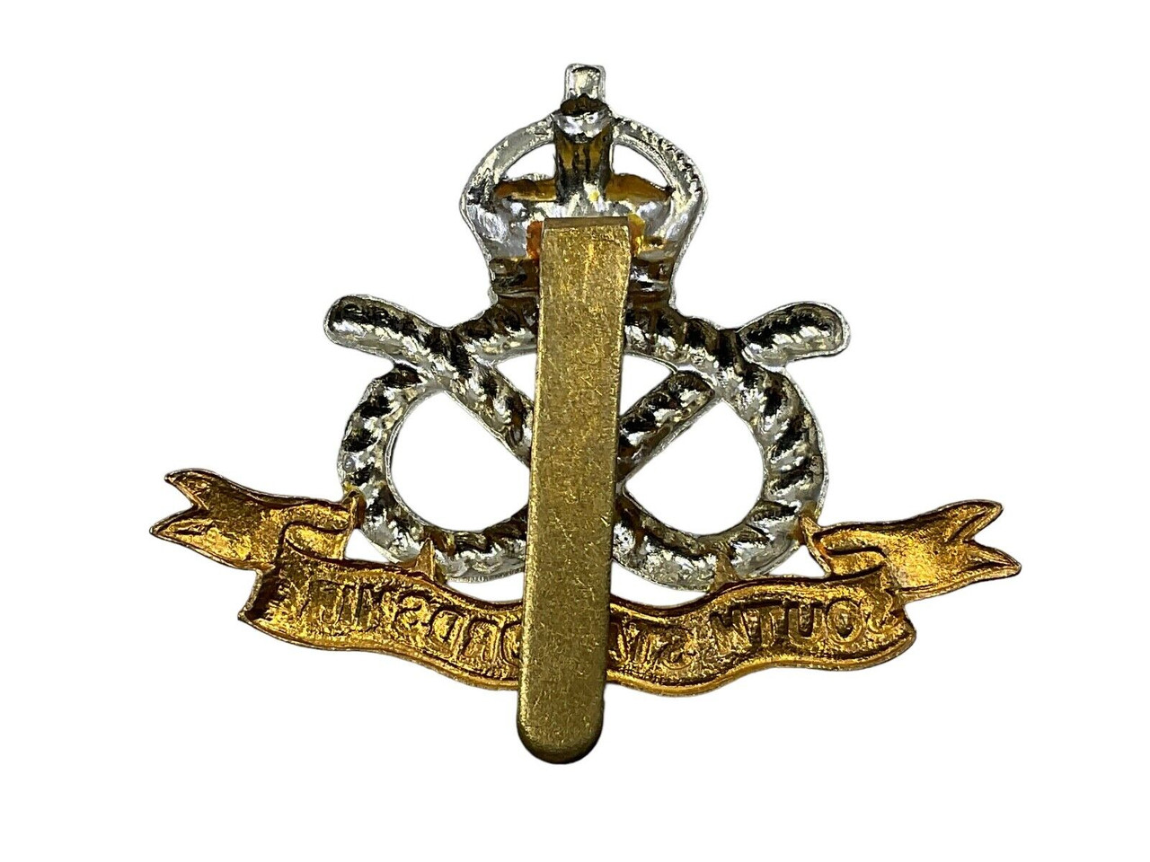 British South Staffordshire Regiment Kings Crown Cap Badge British South Staffordshire Regiment Kings Crown Cap Badge