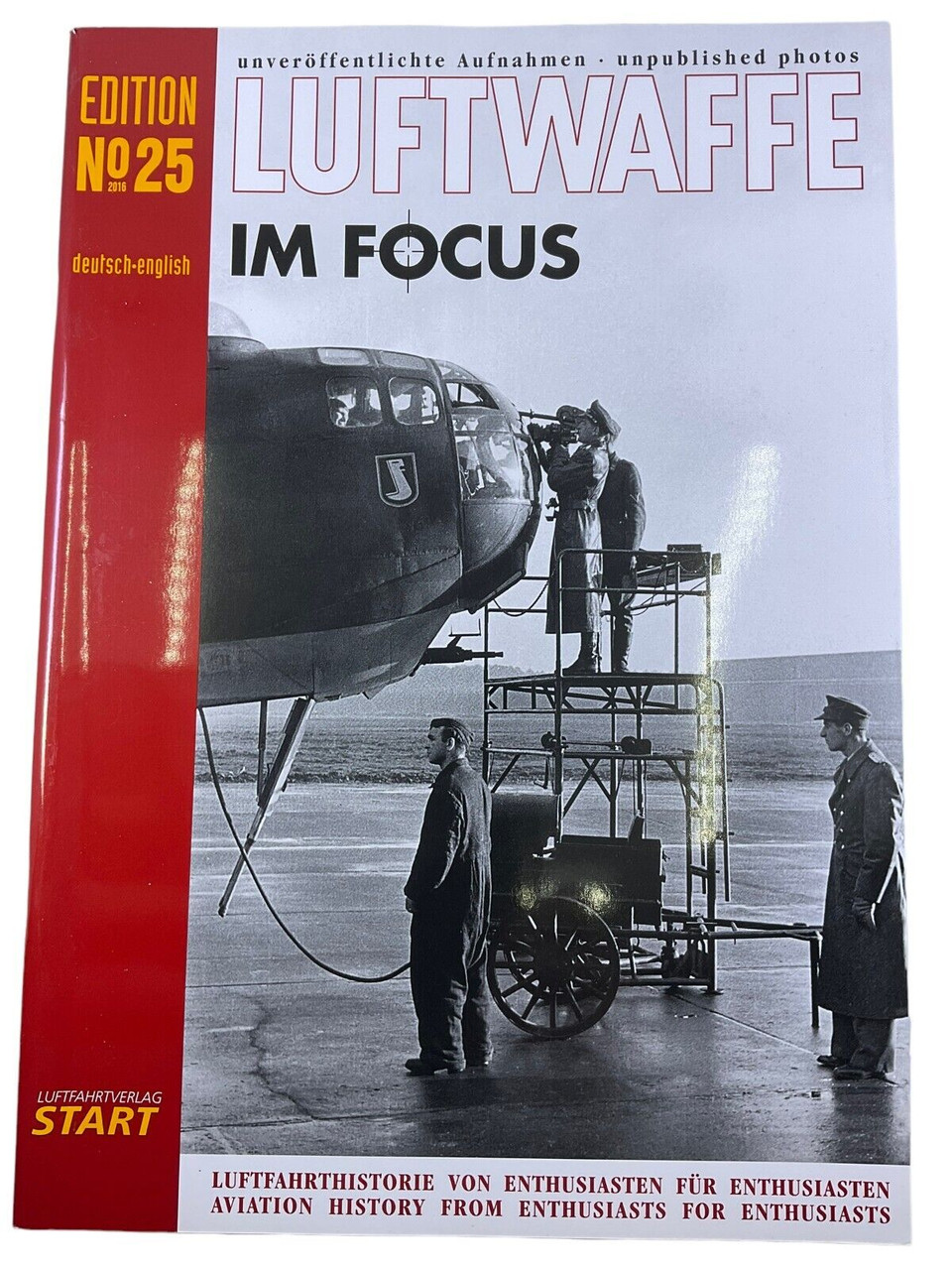 WW2 German Luftwaffe in Focus Edition No 25 Softcover Reference Book WW2 German Luftwaffe in Focus Edition No 25 Softcover Reference Book