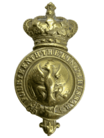 Victorian British Kings Royal Hussars Brass Martingale Victorian British Kings Royal Hussars Brass Martingale