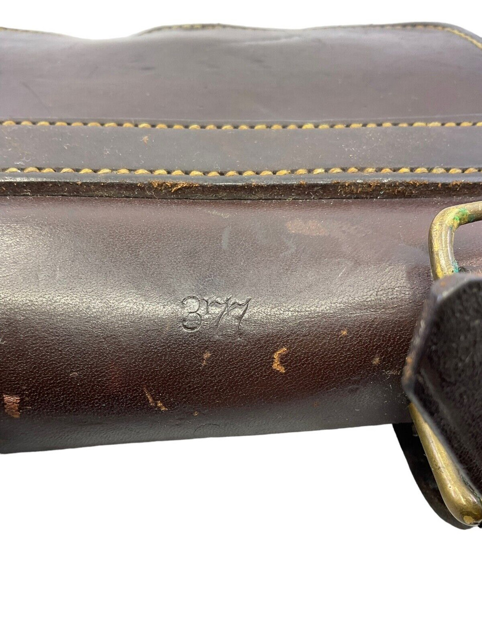 WW1 Canadian CEF 1916 Pattern Leather Belt Pouch WW1 Canadian CEF 1916 Pattern Leather Belt Pouch