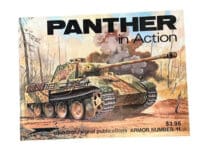 WW2 German Panther Tank in Action Soft Cover Reference Book WW2 German Panther Tank in Action Soft Cover Reference Book