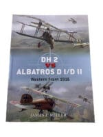 WW1 British German DH2 VS Albatros D1 D2 Western Front Osprey SC Reference Book