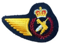 Canadian Forces RCAF Trade Half Wing Metals Technician Patch Canadian Forces RCAF Trade Half Wing Metals Technician Patch