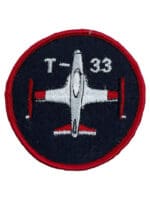Canadian Forces RCAF T-33 T-Bird Colour Crest Patch Vintage