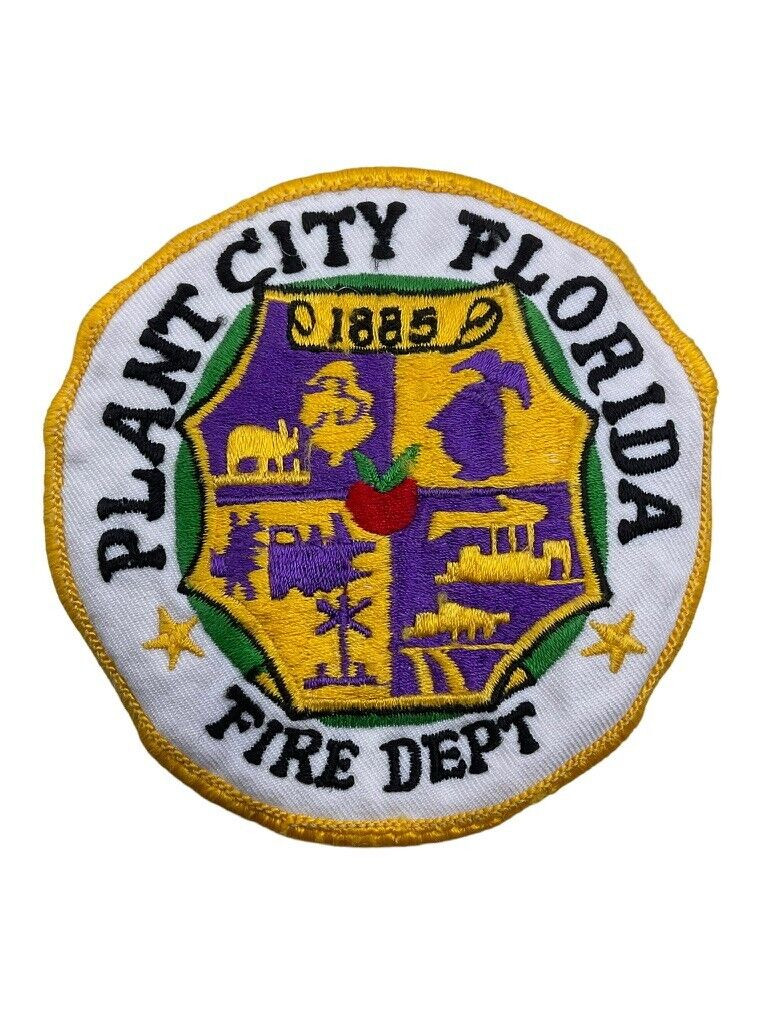 US Plant City Florida Fire Department Patch US Plant City Florida Fire Department Patch