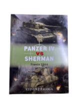 WW2 German Panzer 4 VS US Sherman Osprey Soft Cover Reference Book