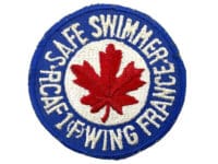 Canadian RCAF 1 Fighter Wing France Safe Swimmer Qualification Patch