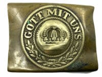 WW1 Imperial German Brass Belt Buckle